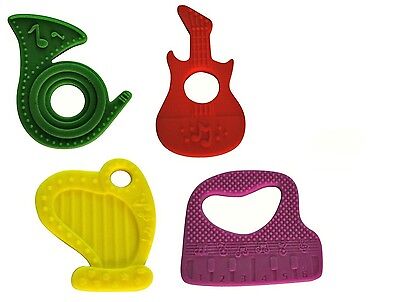 The Best Silicone Baby Teether 4 pack