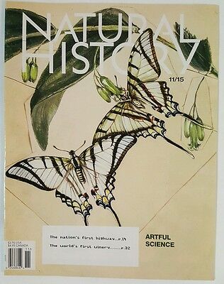 Natural History Artful Science Nations Best Highway Nov 2015 FREE SHIPPING (Best Art History Magazines)