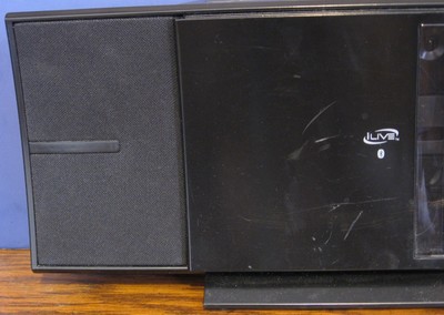 iLive IHB603B Bluetooth Boombox MP3 CD Player Radio - Black