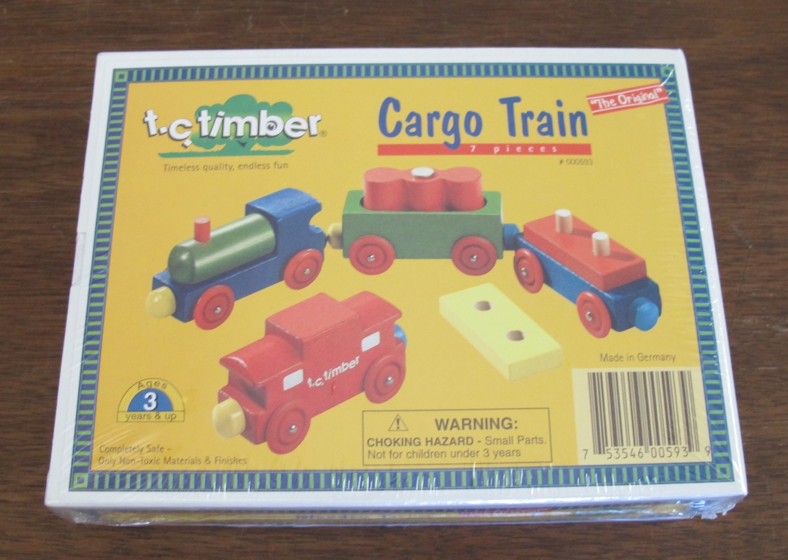 timber train set