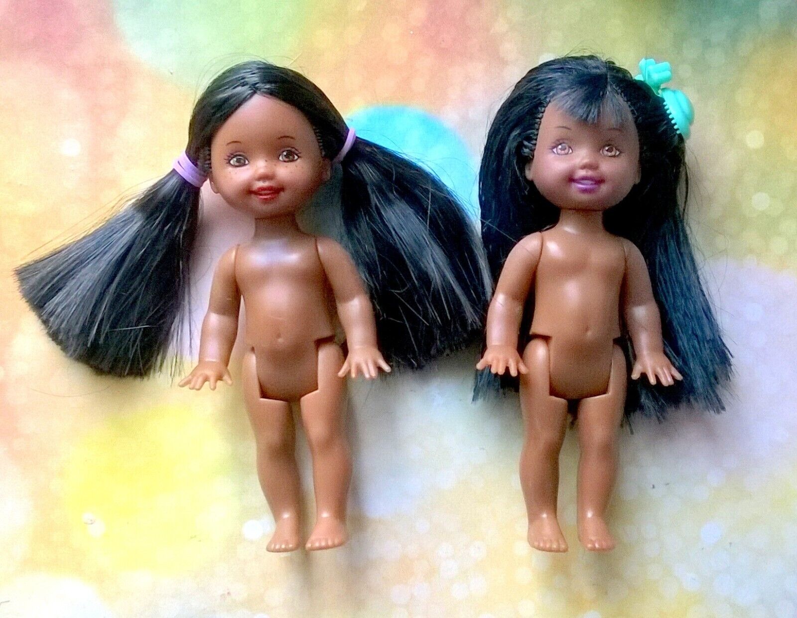 ?Mattel Barbie Kelly nude dolls lot of 2 dolls Lot 4a?