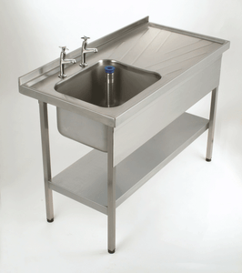 ... Steel Commercial Catering Kitchen Sink unit 1000Lx650Wx300 Dmm