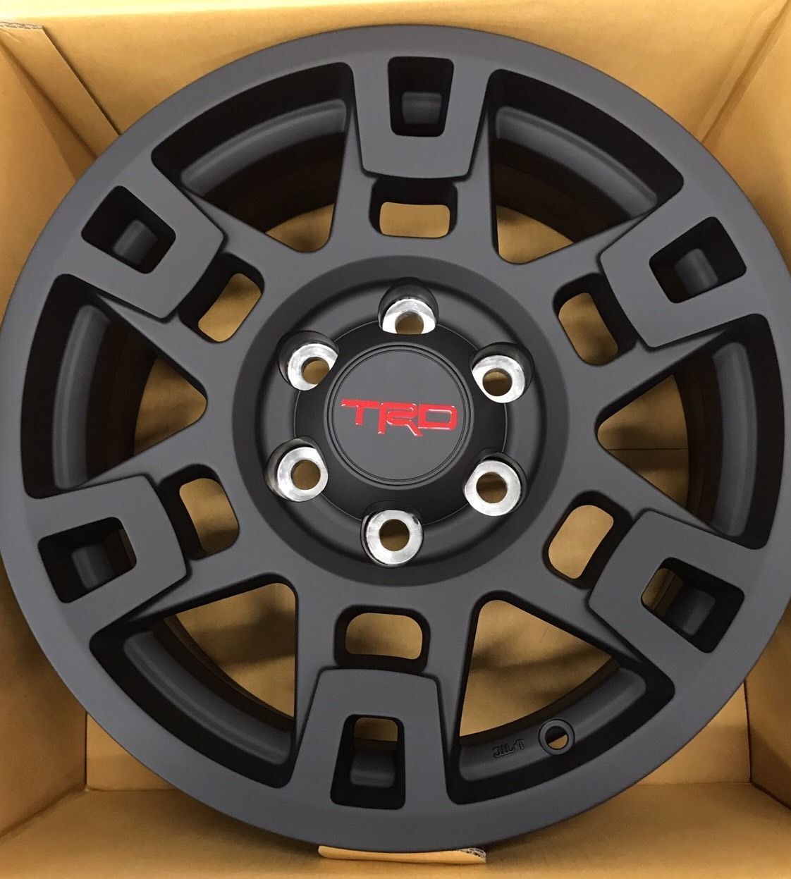 17" Black Toyota TRD Pro Wheels Toyota Tacoma, 4Runner, FJ Cruiser Set of 4