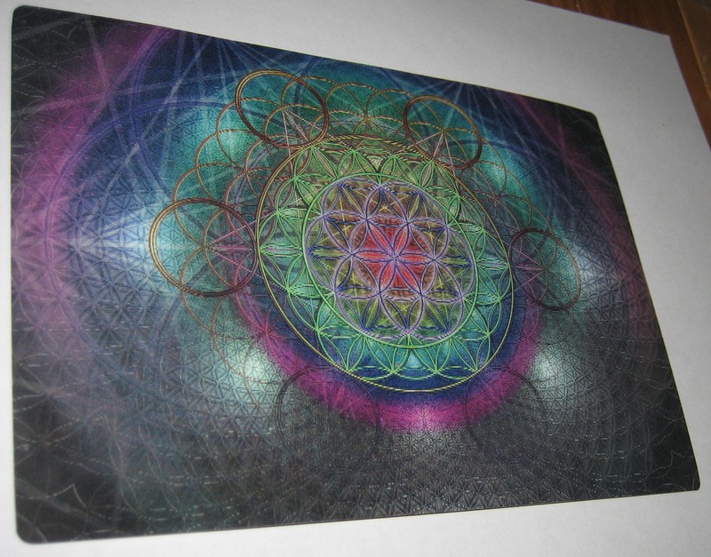 F LIFE SACRED GEOMETRY HOLOGRAM R