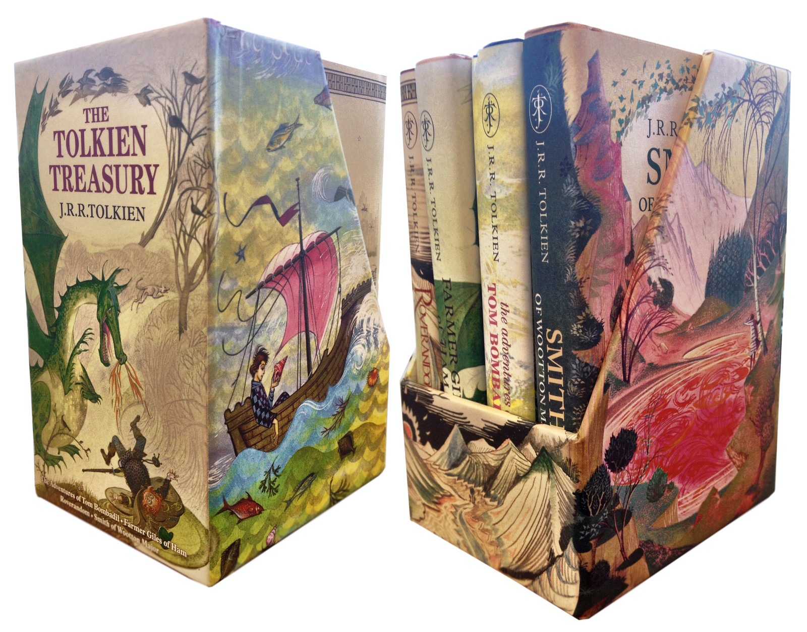 J. R. R. Tolkien The Tolkien Treasury Collection 4 Books Box Gift Set