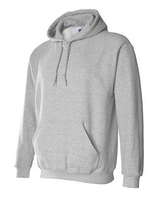 Pre-owned Gildan 24  Sports Grey Adult Hooded Sweatshirts Bulk Wholesale Gray Hoodie S-xl