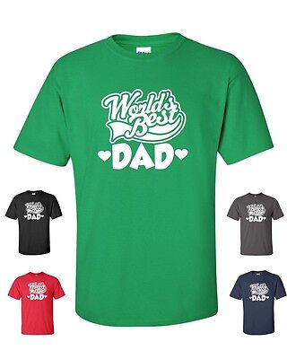 World's Best Dad Happy Father's Day Holiday Pride Daddy Men's