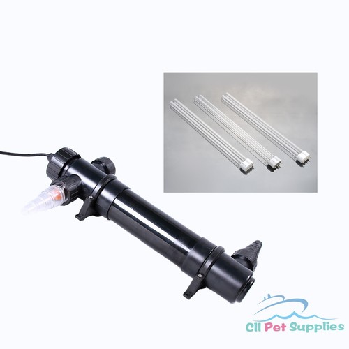 36W UV Sterilizer Clarifier Pond Koi Aquarium ...