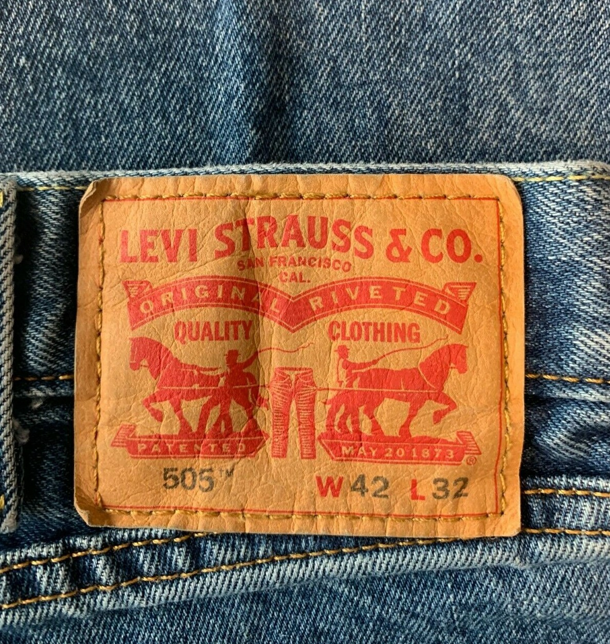 yahoo-men-s-levi-s-505-regular-fit-jeans-size-42-x
