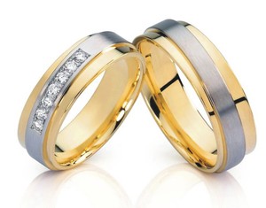 ... cheap-bride-and-groom-unique-engagement-wedding-bands-couples-rings