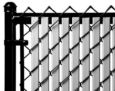 Chain Link Gray Double Wall (Tube) Privacy ...