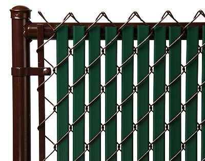 Chain Link Green Double Wall (Tube) Privacy ...