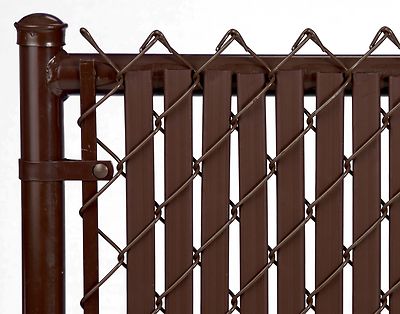 Chain Link Brown Double Wall (Tube) Privacy ...