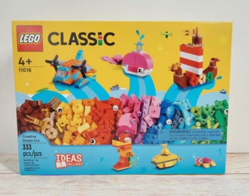 LEGO Classic CREATIVE OCEAN FUN 11018 Building Kit 333 Pieces Toy Sealed BoxWear