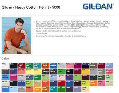 Pre-owned Gildan 100 T-shirts Blank Lot Bulk Colors White  Jerzees Fruit Of The Loom 25 50