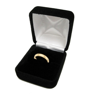 Pre-owned Tjg 14k Solid White Gold Cz Cubic Zirconia Heart Ring Band