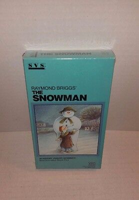 Raymond Briggs' The Snowman VHS 1982 Academy Award Nominee Best Animated