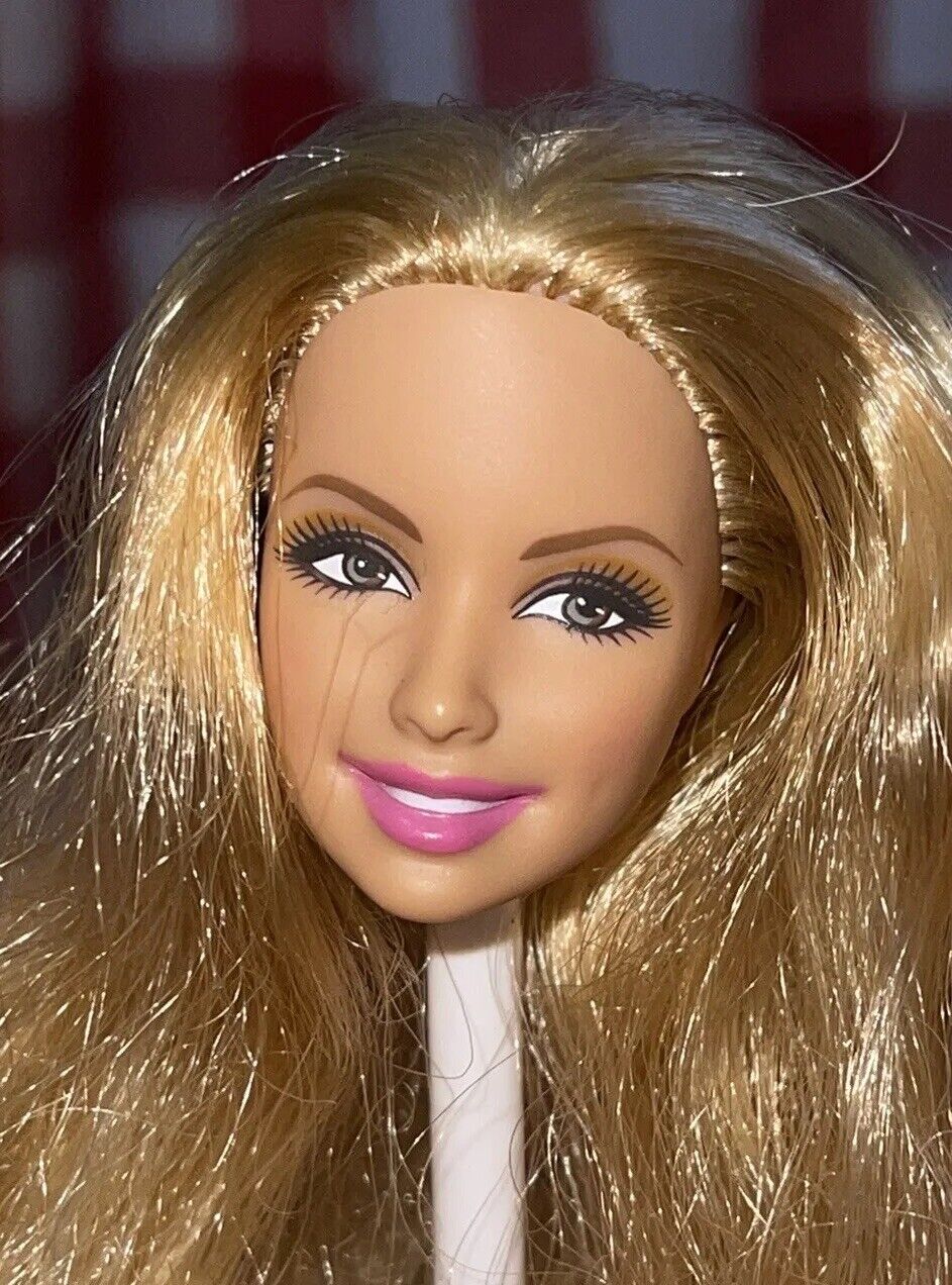 Barbie Head ONLY High School Musical Sharpay,Blonde Hair, Beautiful OOAK