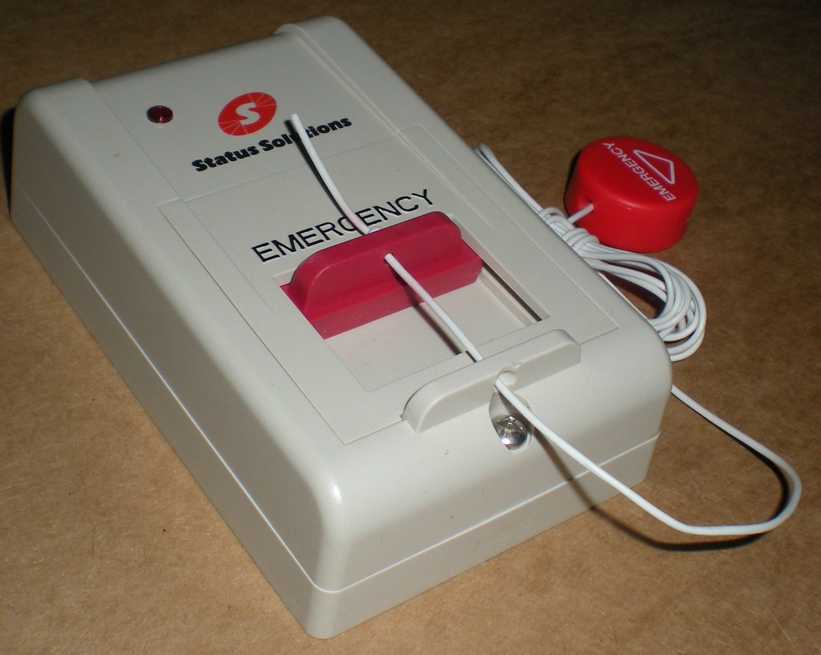 STATUS SOLUTIONS SSWPULENV3 WIRELESS PULL CORD PANIC BUTTON MEDICAL