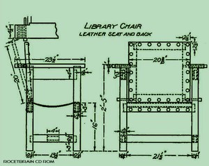 vintage furniture plans