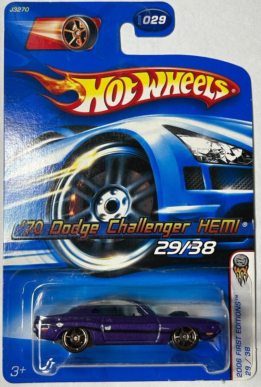2006 Hot Wheels First Editions 29/38 ‘70 Dodge Challenger HEMI Purple FTE