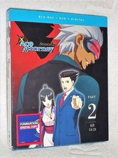 Ace Attorney Season 2 (Blu-ray/DVD, 2019, 4-Disc) NE anime rookie