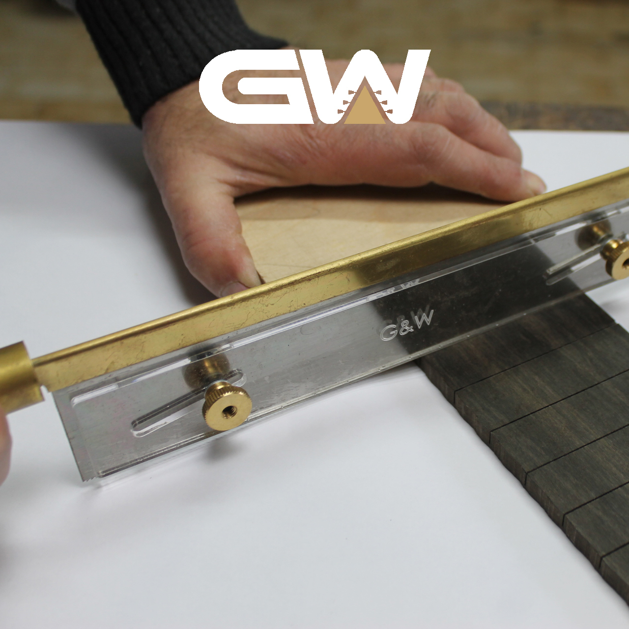 Guitar Fret Saw With Slot Depth Gauge