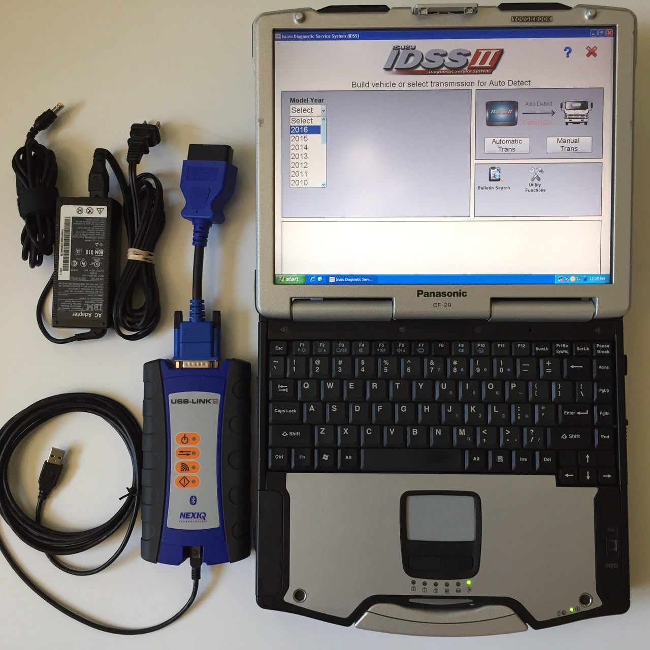 Isuzu Idss Ii 2 Truck Diagnostic Scanner Dealer Scan Tool Nrr Npr Nqr