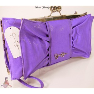 Jessica-Simpson-Logo-Wristlet-Clutch-Purse-Hand-Bag-Bow-Neon-Bright ...