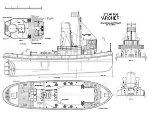 Tug Boat Plans | eBay
