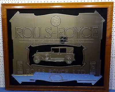 Wandspiegel Rolls-Royce - The Best Car in The World  - copyright relic