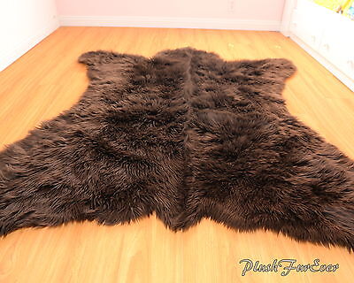 Fur Decors 5' x 6' New Bearskin ...