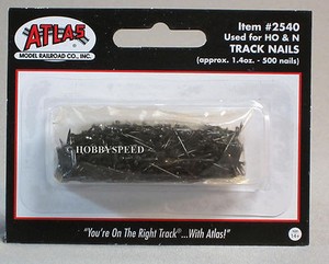 Atlas HO N Scale Track Nail 500 Nails per Pack HO N Train ATL 2540 