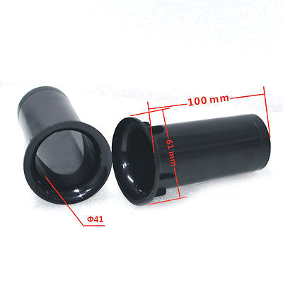 uxcell 77mm x 152mm Speaker Port Tube Subwoofer Bass Reflex Tube Bass Woofer Box 2pcs