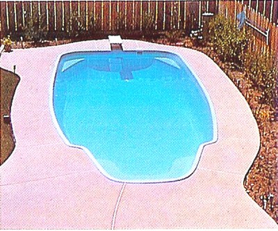 INGROUND FIBERGLASS SWIMMING POOLS 14X37X6 DEEP END ...