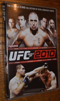UFC The Best of 2010 DVD Brock Lesnar v Cain Velasquez Anderson Silva MMA