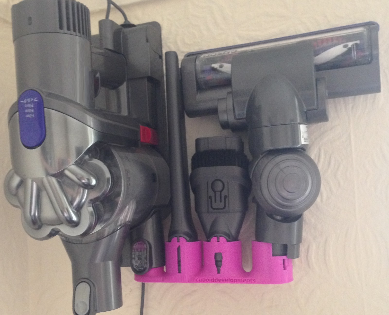 £19.99 3 Tool Storage Organiser for Dyson Cordless Cleaners DC44 DC59