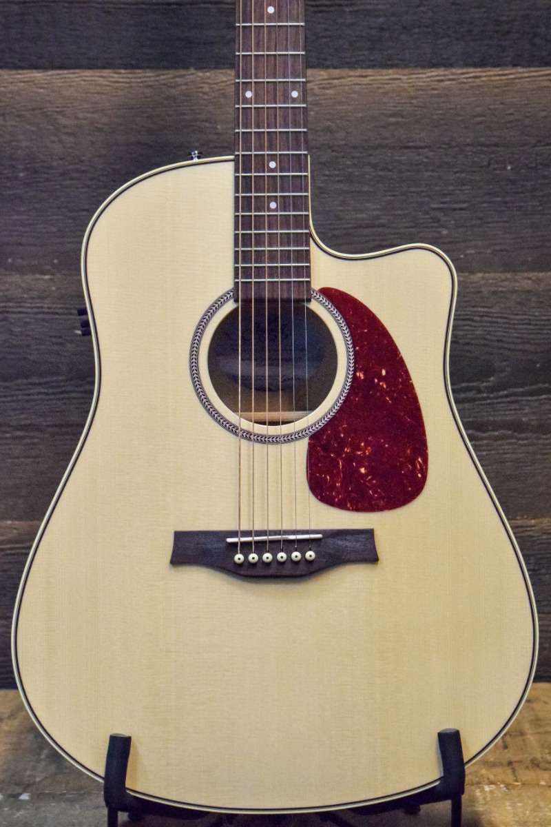 UPC 623501032464 product image for Seagull Performer Cw Flame Maple Q1t Elect. Acoustic Guitar W/ Bag 032464003967 | upcitemdb.com