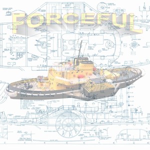  Boat-Plans-1-48-Scale-Radio-Control-Director-Class-Paddle-Tug-Plans