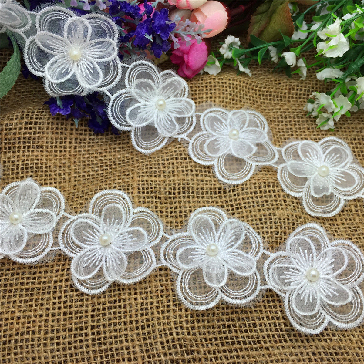 How to Bead Lace Appliques eBay