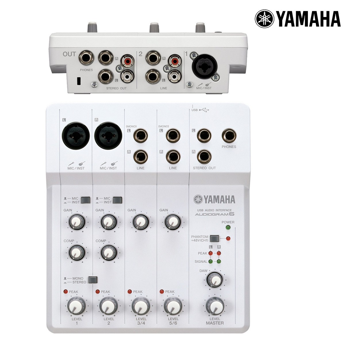 Yamaha Audiogram 6 USB Audio Recording Interface Mixer AG6 l Authorized