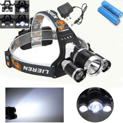 5000LM Cree XM-L 3x T6 LED Headlamp ...