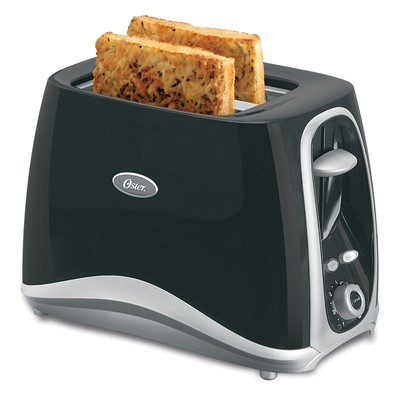 Oster 006332-000-000 2-Slice Toaster, Black