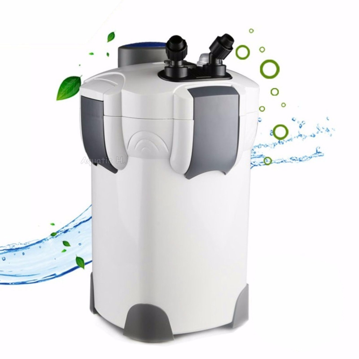 200 Gallon Aquarium Canister Filter UV 9w ...