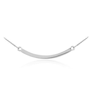 14K-White-Gold-Curved-Bar-Necklace-Made-in-USA