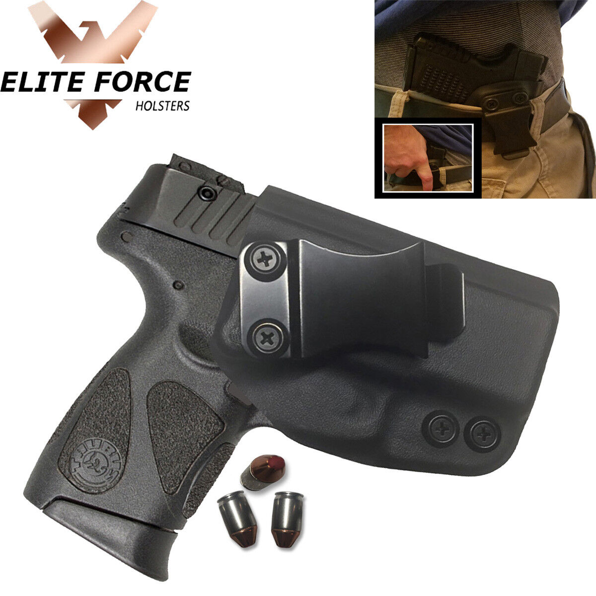 Concealed Carry Small of the back Gun holster For Walther P-5,PP,PPS 