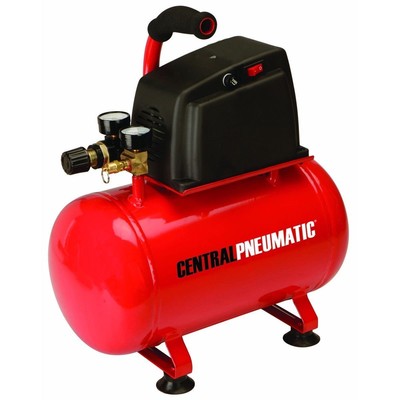 3 Gallon 100 PSI 1/3 HP Oilless ...