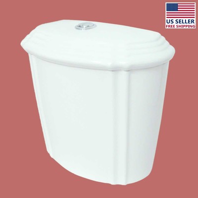 Toilet Part White Sheffield Dual Flush Toilet Tank Only | Renovator's Supply