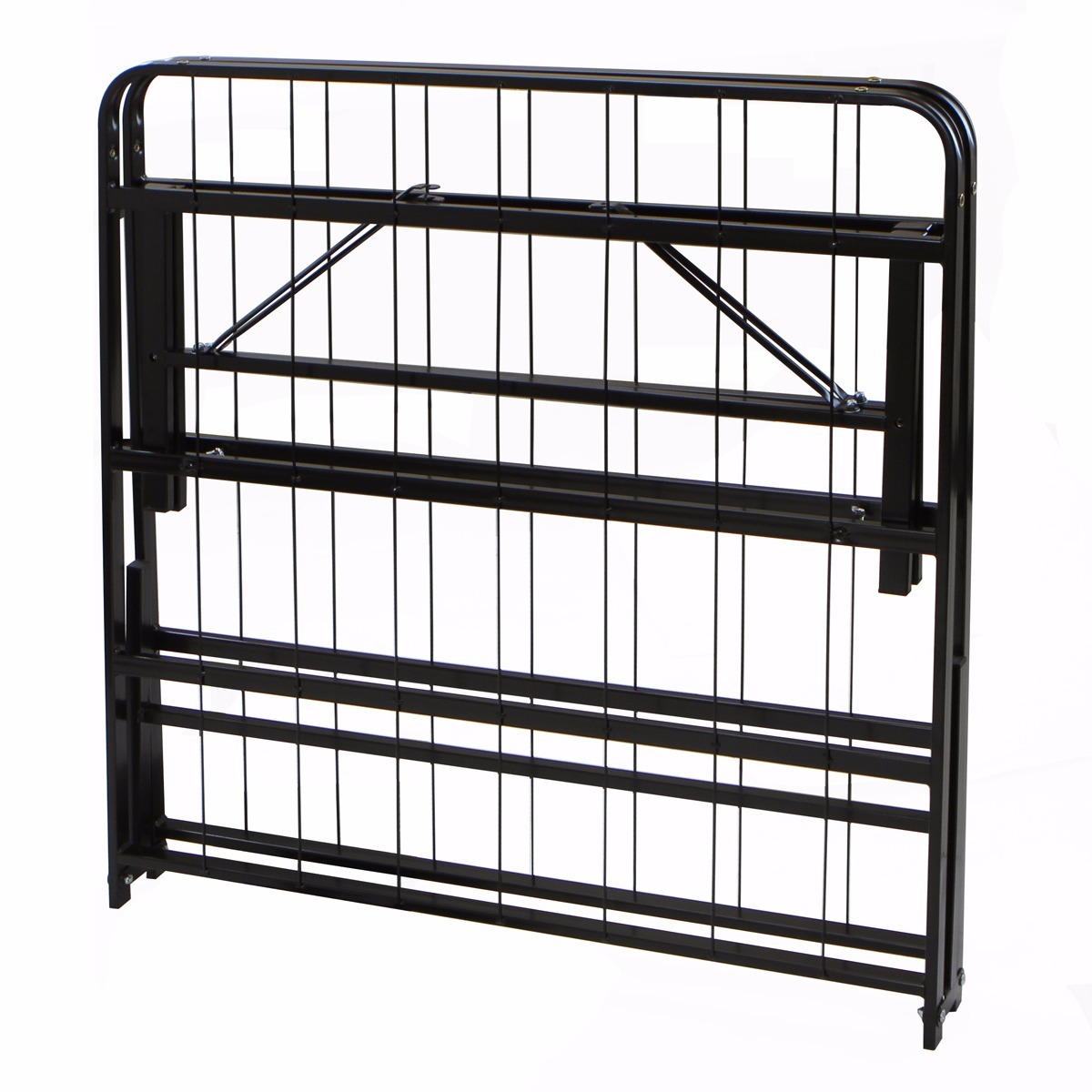 Modern king Size Bi Fold Folding Platform Metal Bed Frame