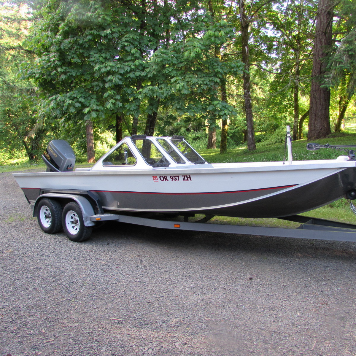 1999 Fish Rite River Barge Custom Build Bass Boat / custom sled
